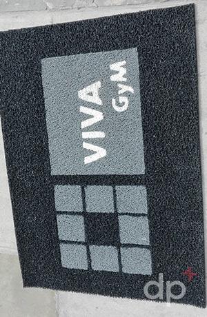 Felpudos con logo decorplas